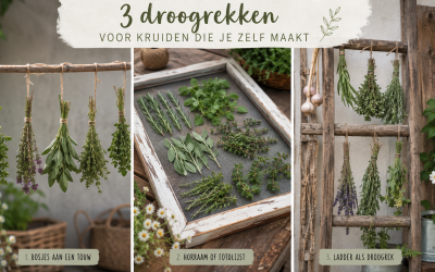 3 simpele droogrekken voor kruiden
